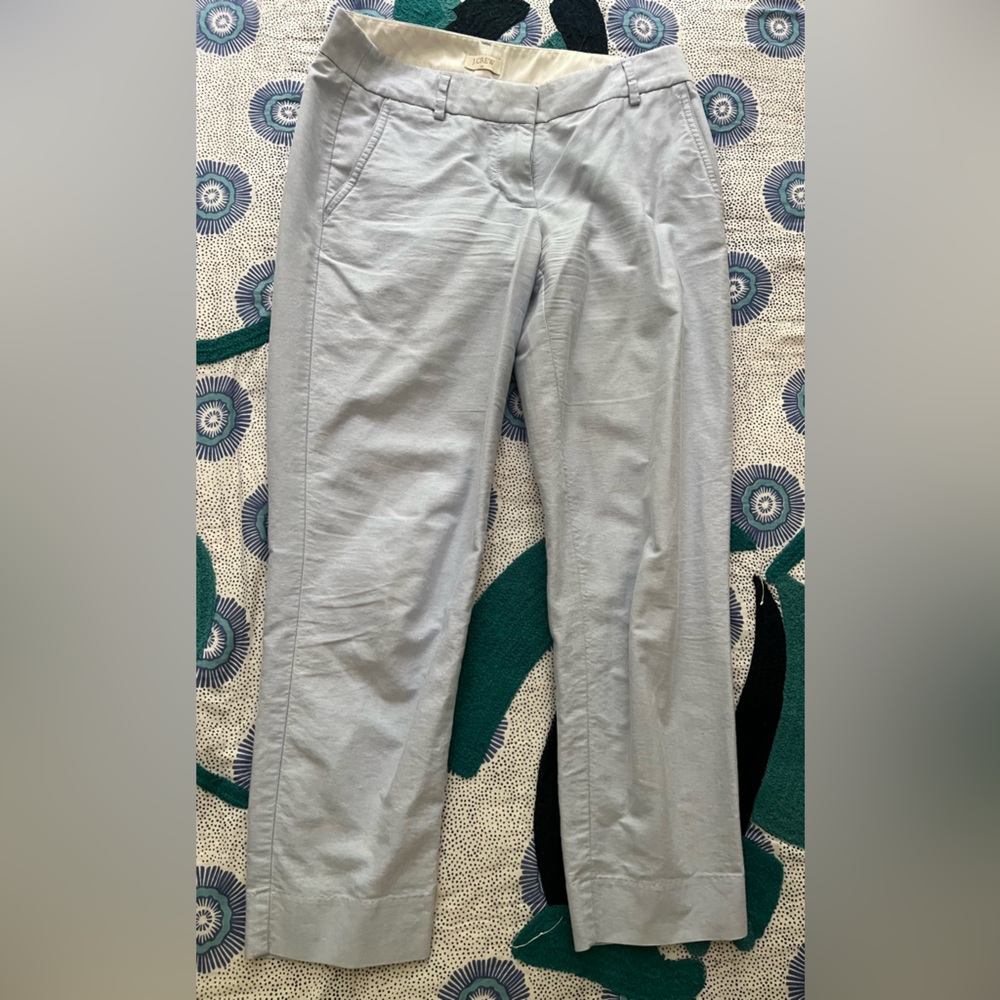 Light blue pants from j crew.